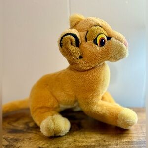 Vintage Disney The Lion King Simba Plush